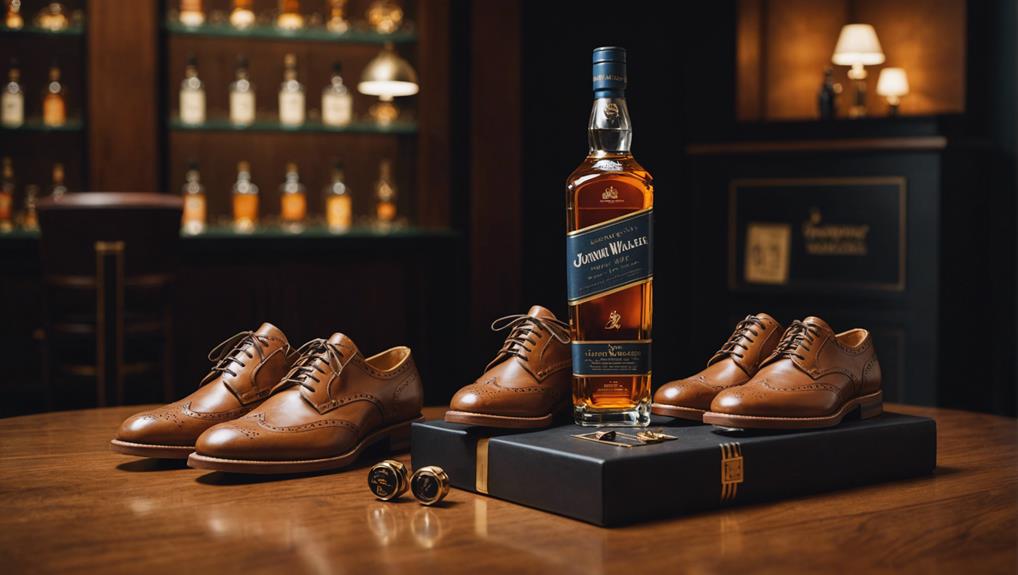 comparing shoes and whiskey