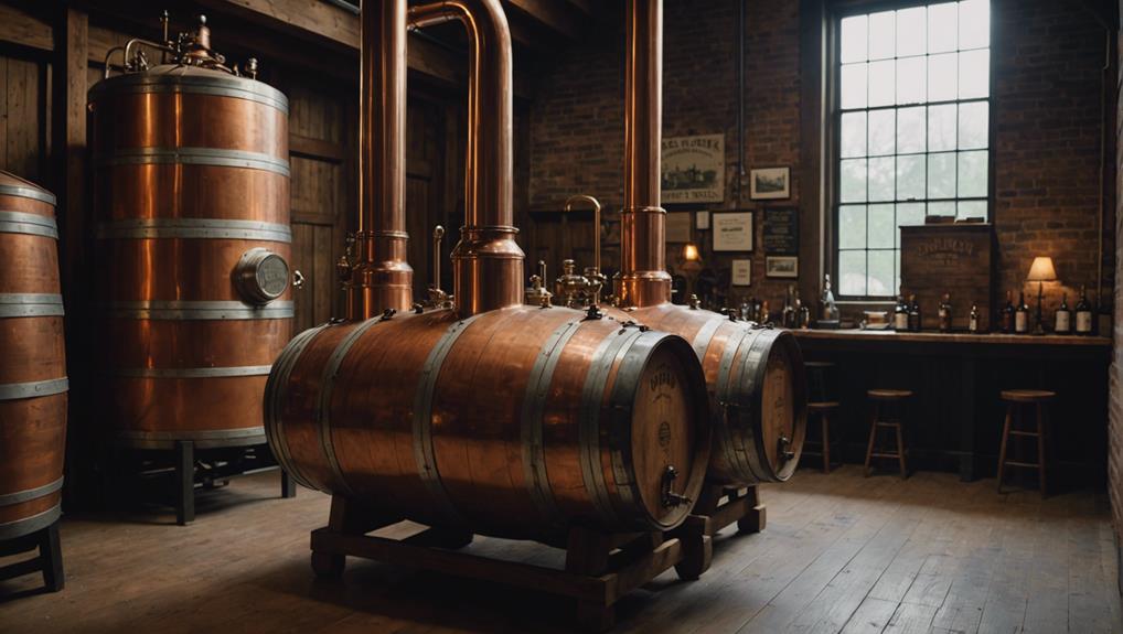 distinctive bourbon flavor profile